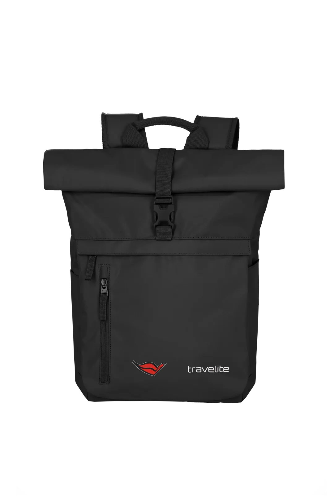 travelite x AIDA roll-up backpack in black